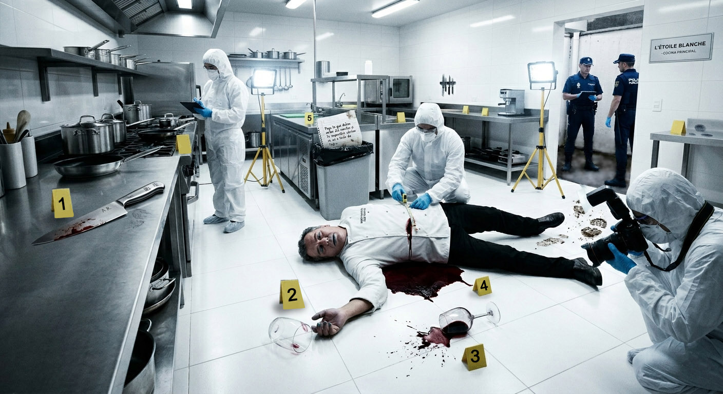 La Cocina Blanca - Investigación policial